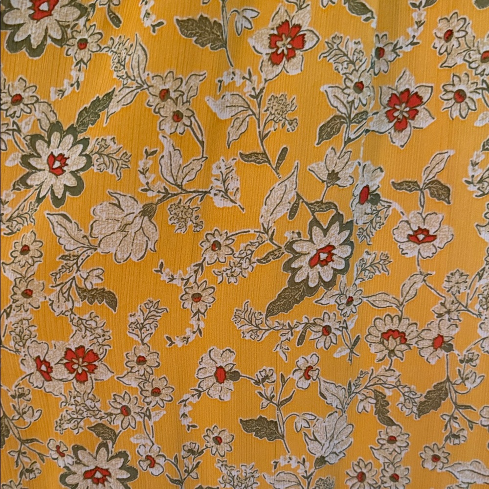 Jessica Simpson Floral Ruffle Sundress - Yellow - Picture 10 of 10